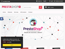 Tablet Screenshot of prestashop-plus.eu